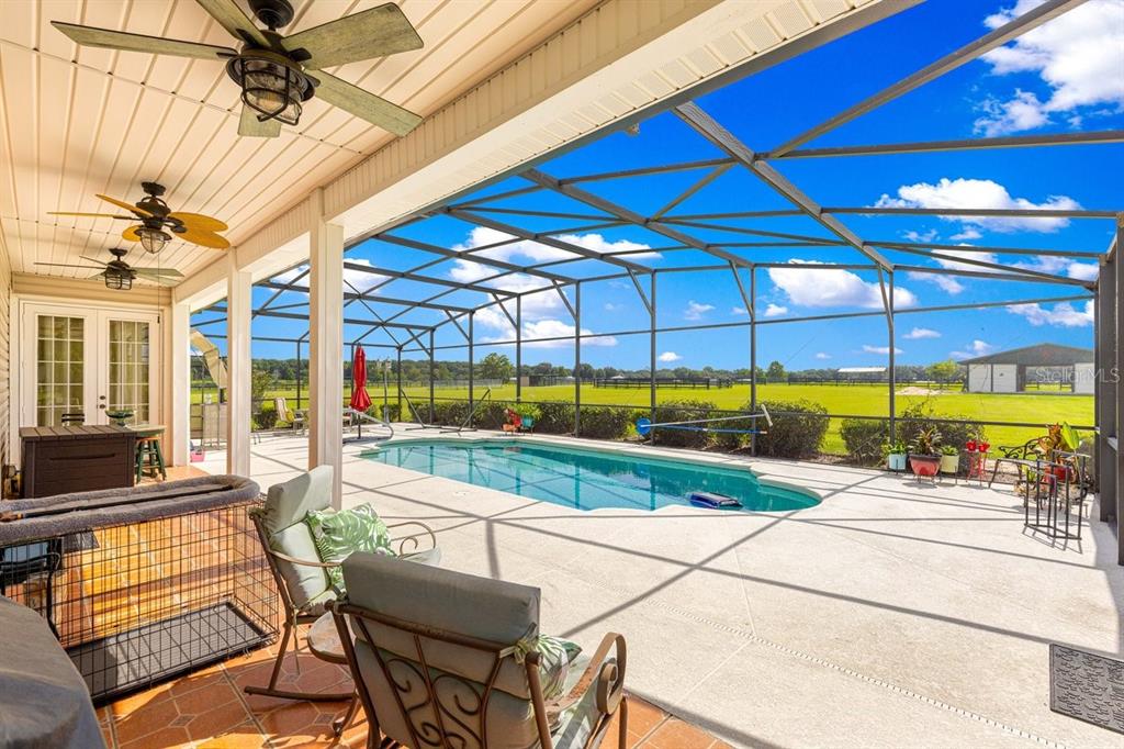 12345 Northeast 14th Avenue Anthony, FL 32617 - Photo 42 of 91 a view of a patio with a table and chairs under an umbrella