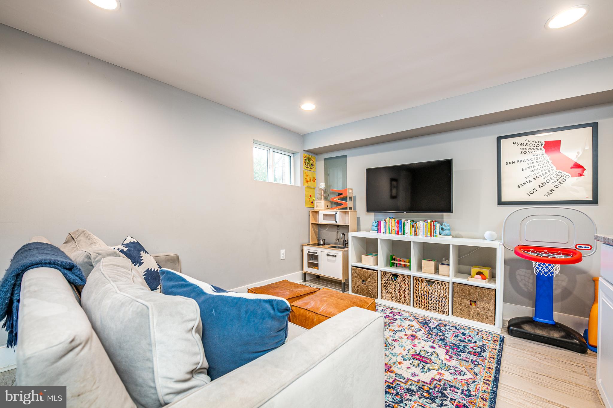 1647 C Street Northeast Washington, DC 20002 - Photo 24 of 36 Basement Living Space