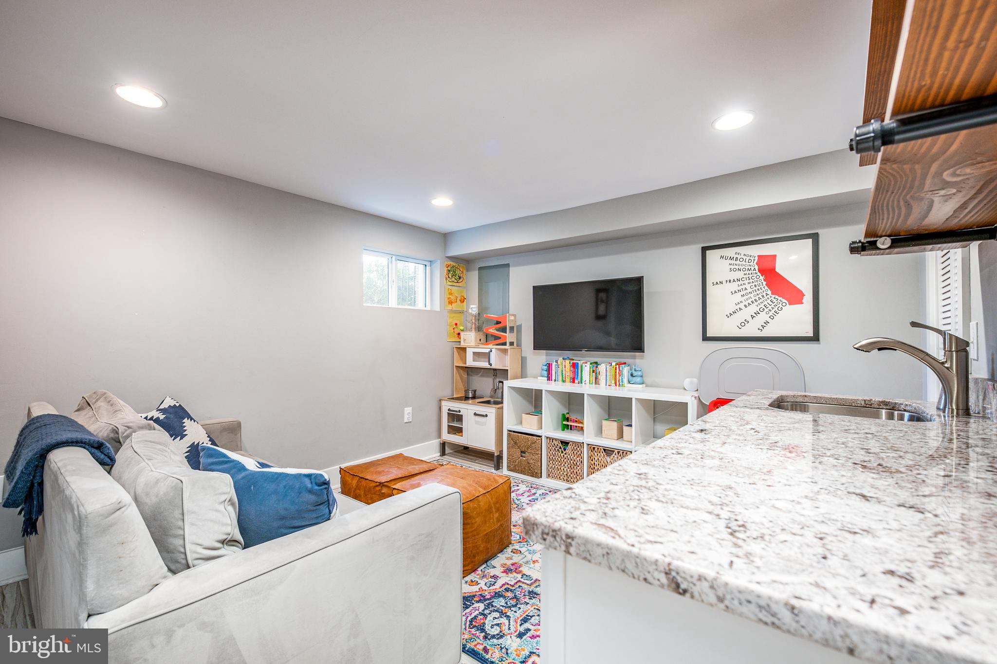 1647 C Street Northeast Washington, DC 20002 - Photo 25 of 36 Basement Living Space