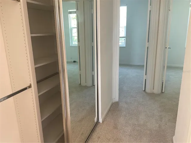 a view of a bathroom with a bathroom