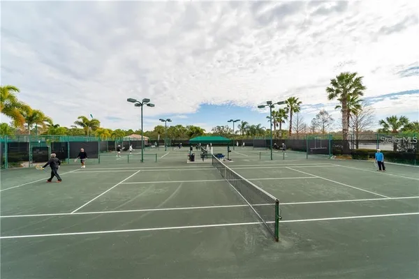 a view of tennis court