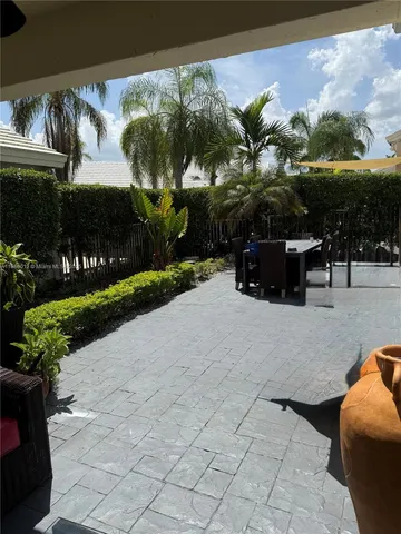 a view of outdoor space and yard