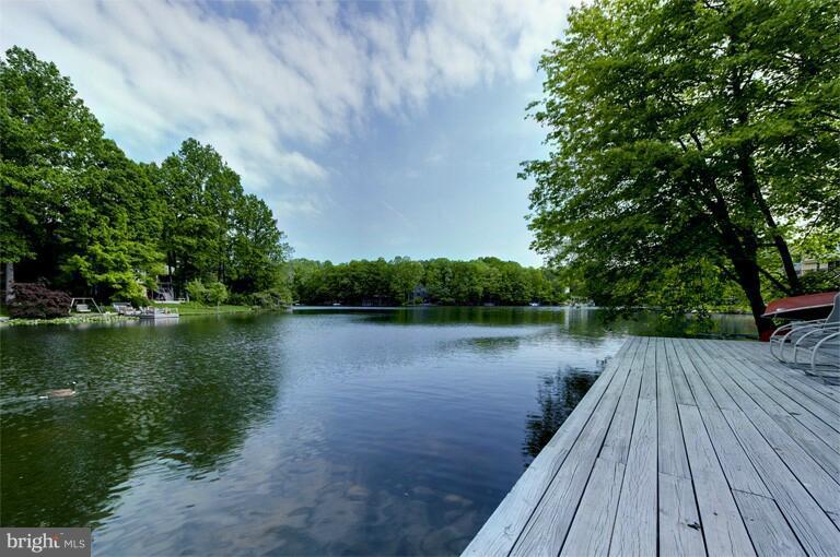 2038 Swans Neck Way Reston, VA 20191 - Photo 10 of 27 a wooden pier with boats in a lake
