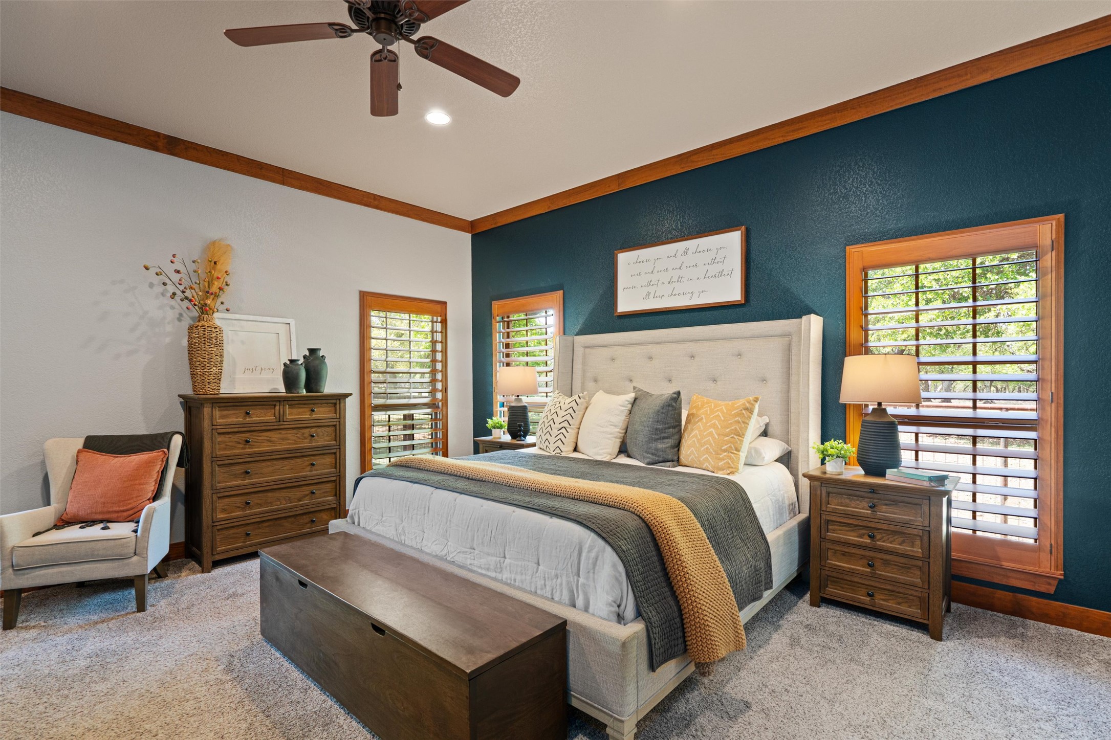 200 Little River Road Liberty Hill, TX 78642 - Photo 16 of 40 a bed room with a bed and a window