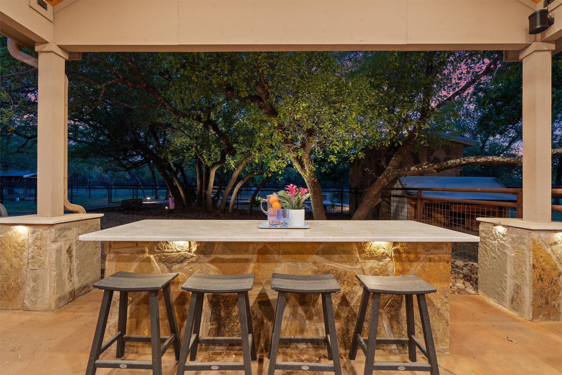 200 Little River Road Liberty Hill, TX 78642 - Photo 33 of 40 a view of an outdoor seating area