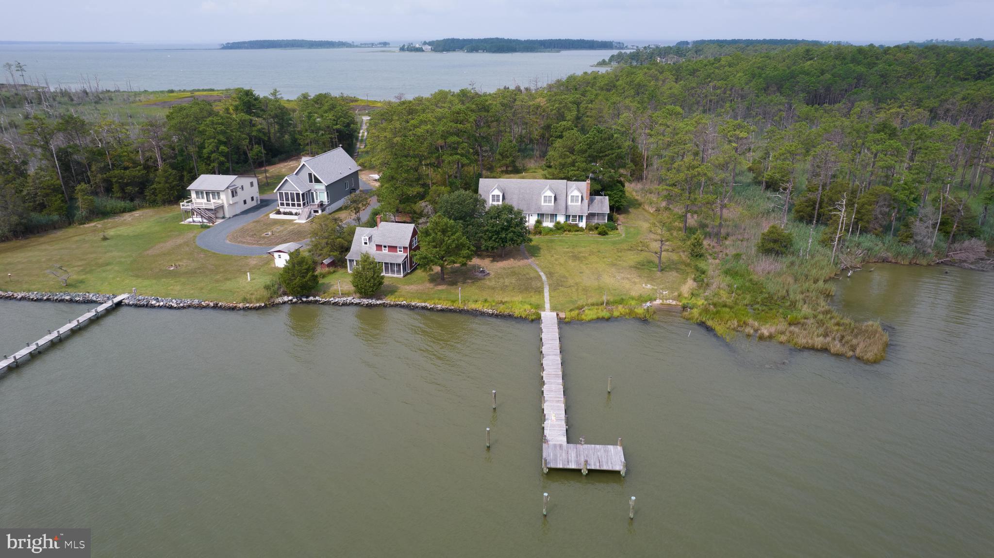 5343 Cassons Neck Road Cambridge, MD 21613 - Photo 36 of 50 aerial view