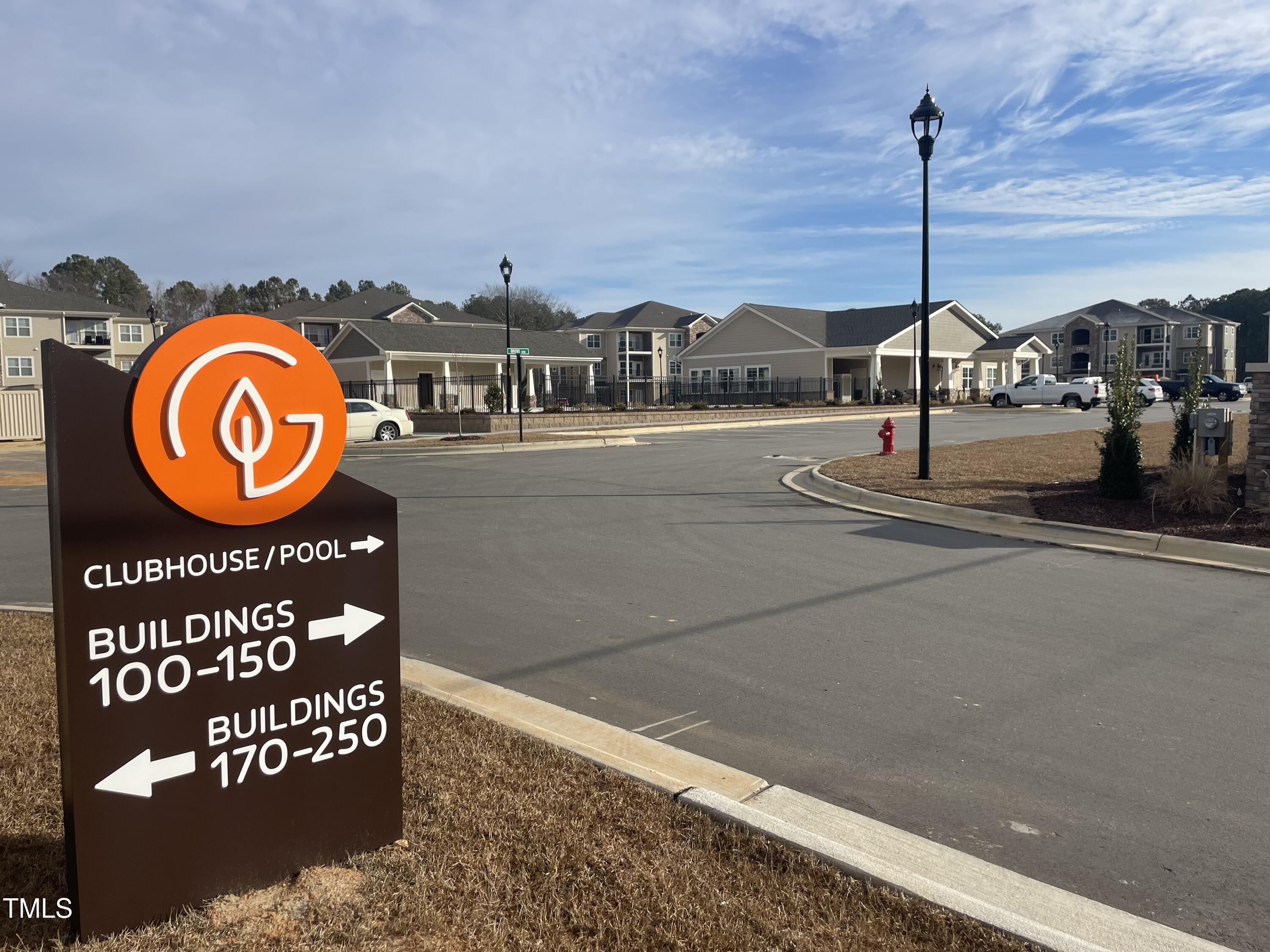 130 Grove Circle, Unit 204 Lillington, NC 27546 - Photo 28 of 28 a view of a sign board in the middle of a building