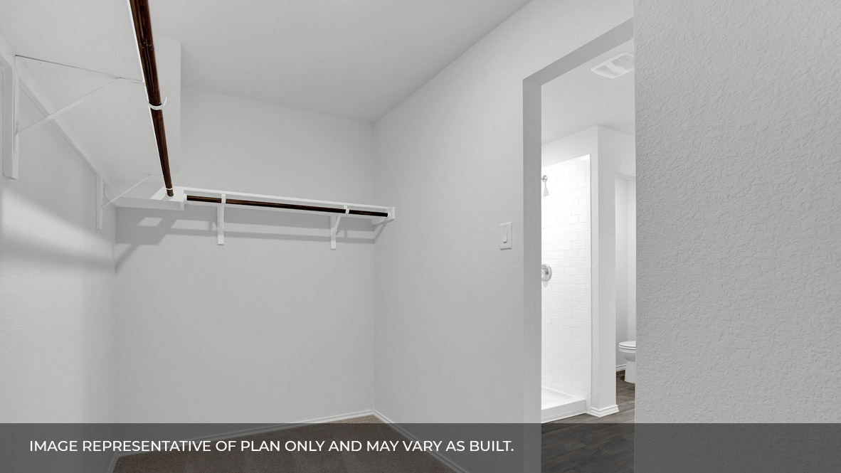 186 Morning Glory Loop Kyle, TX 78640 - Photo 18 of 21 a view of walk in closet