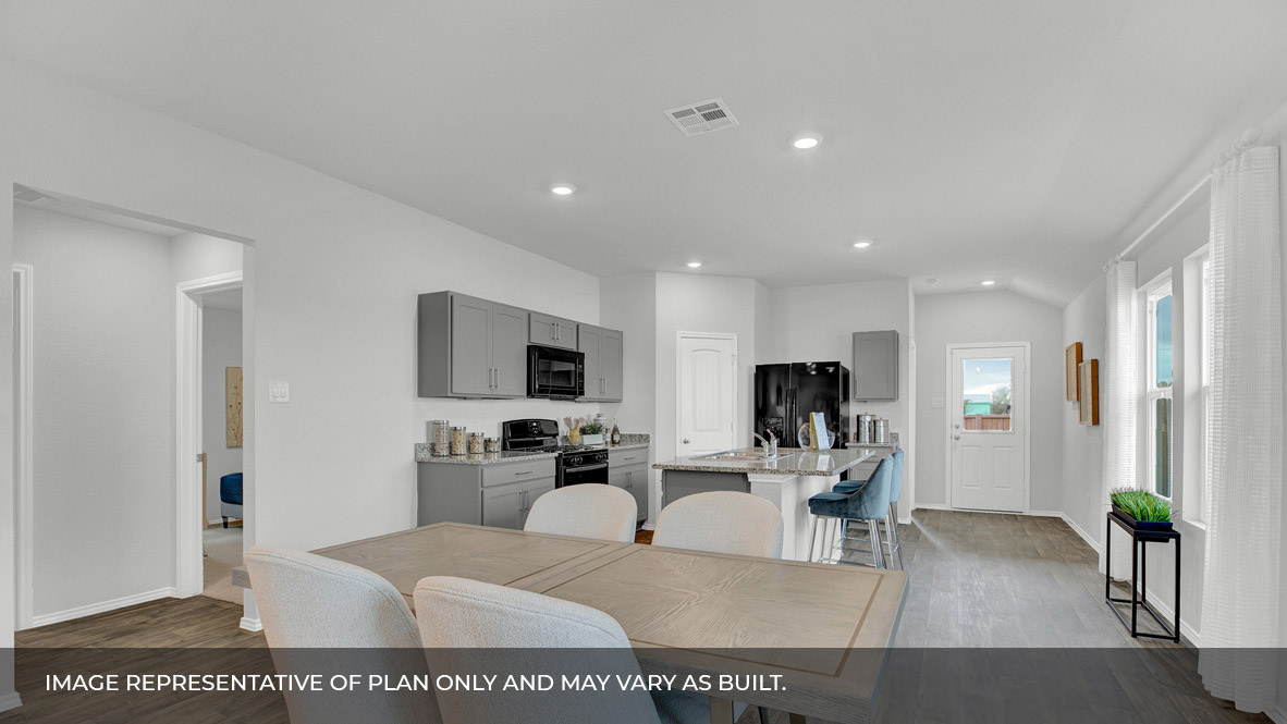 186 Morning Glory Loop Kyle, TX 78640 - Photo 10 of 21 a living room with furniture and a flat screen tv