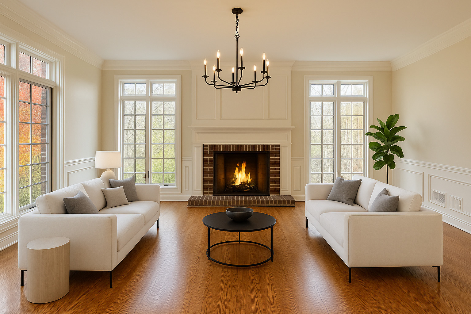 22206 North Prairie Lane Kildeer, IL 60047 - Photo 2 of 34 a living room with furniture fireplace and window
