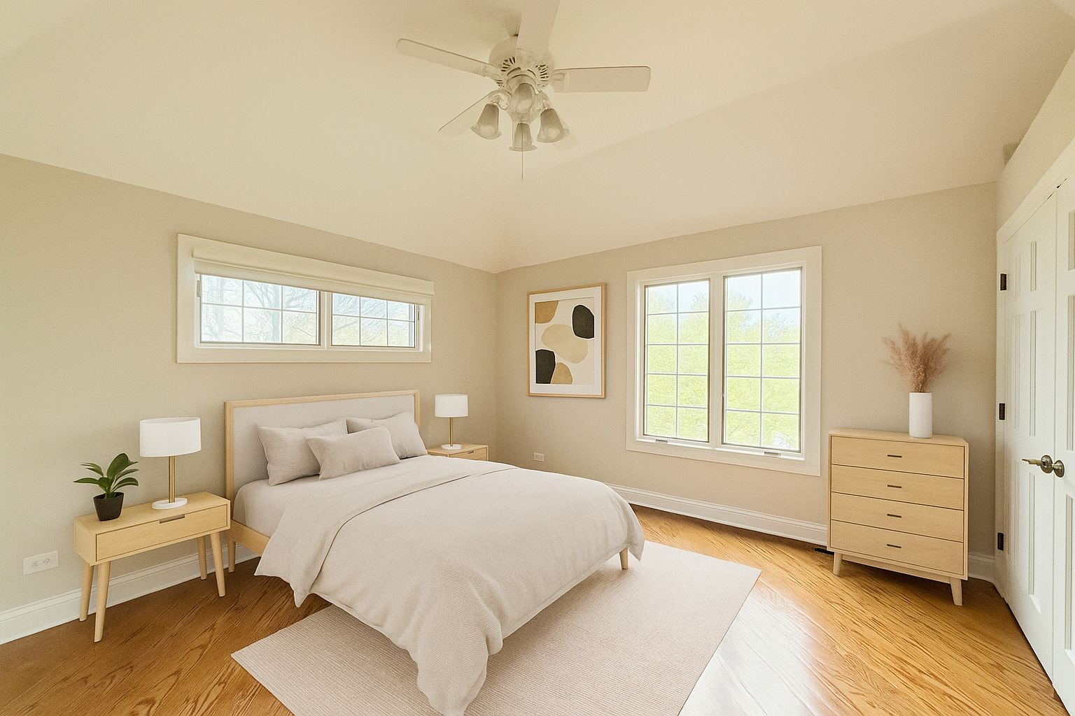 22206 North Prairie Lane Kildeer, IL 60047 - Photo 27 of 34 a bedroom with a bed and a dresser