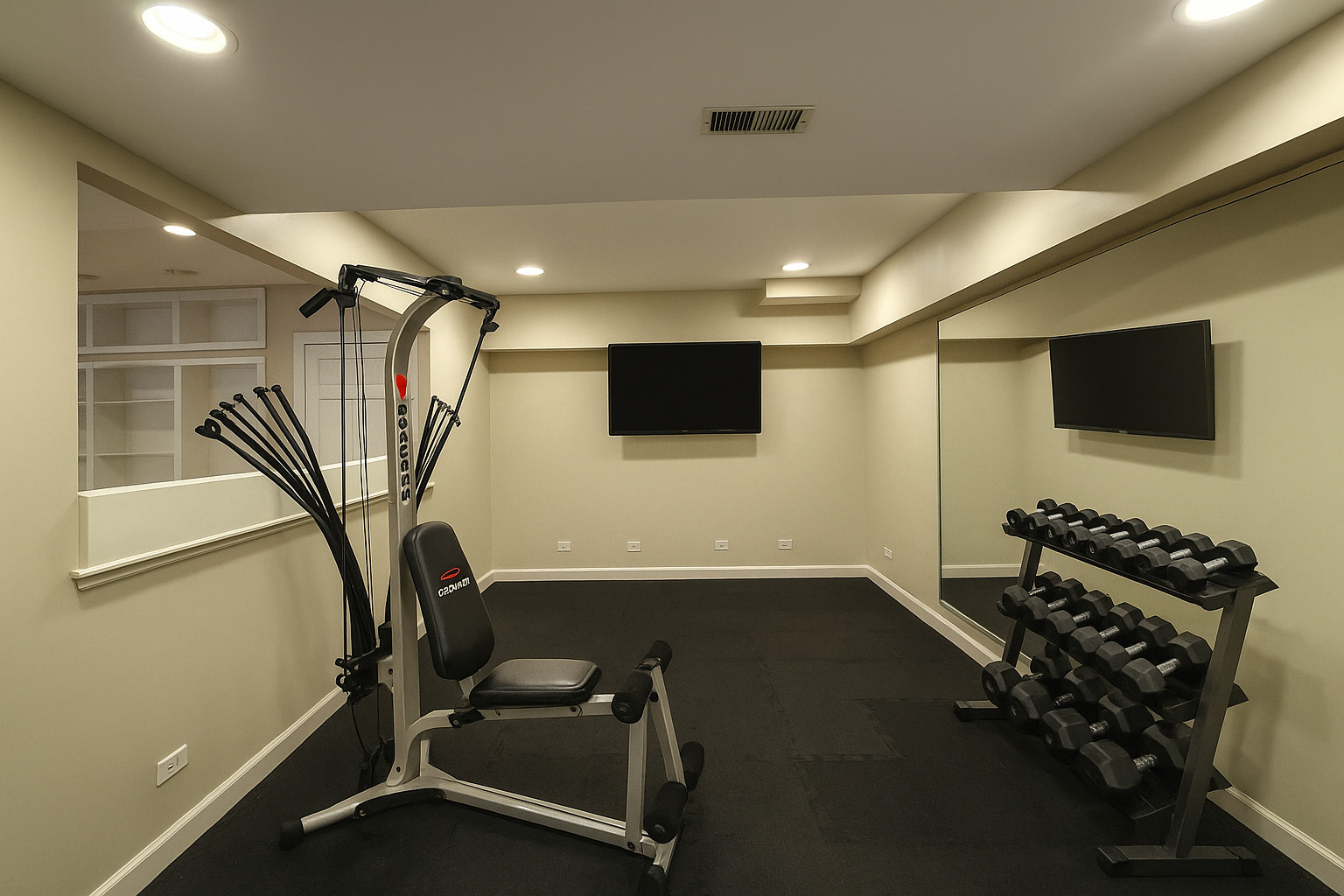 22206 North Prairie Lane Kildeer, IL 60047 - Photo 30 of 34 a room with furniture and flat screen tv