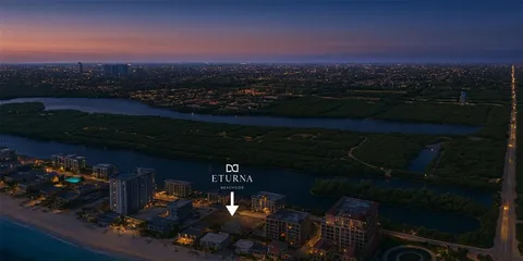 a view of a balcony and a potted plant