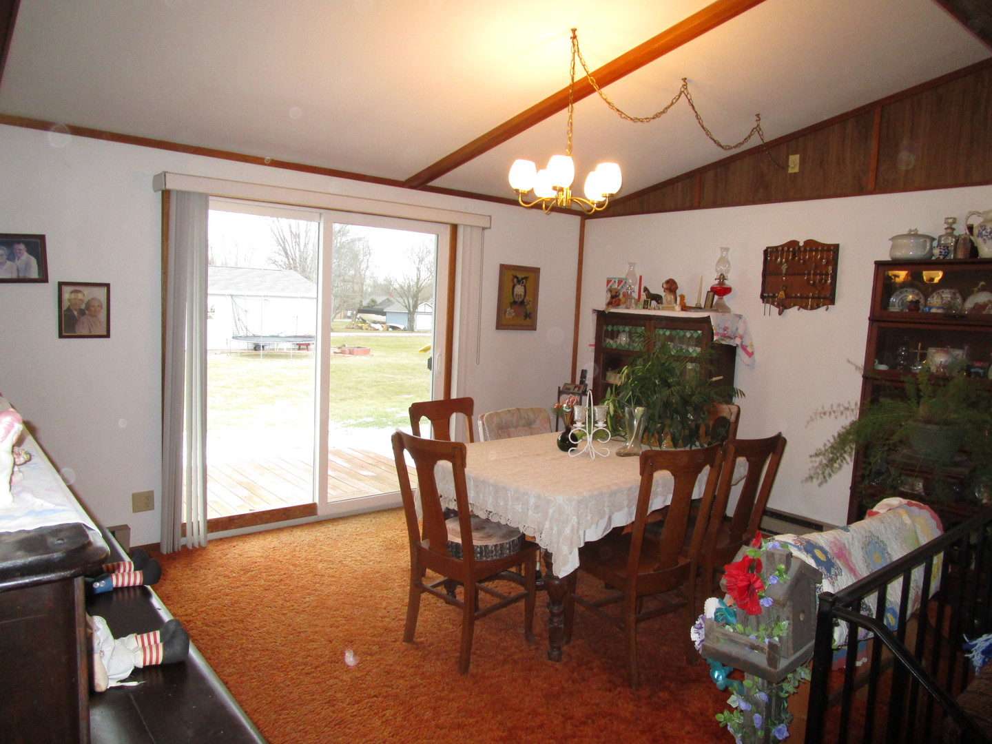 24010 Ken Road Harvard, IL 60033 - Photo 14 of 24 a view of a dining room with furniture window and outside view