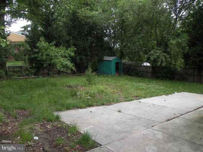 1312 Ray Road Hyattsville, MD 20782 - Photo 9 of 9 Back yard