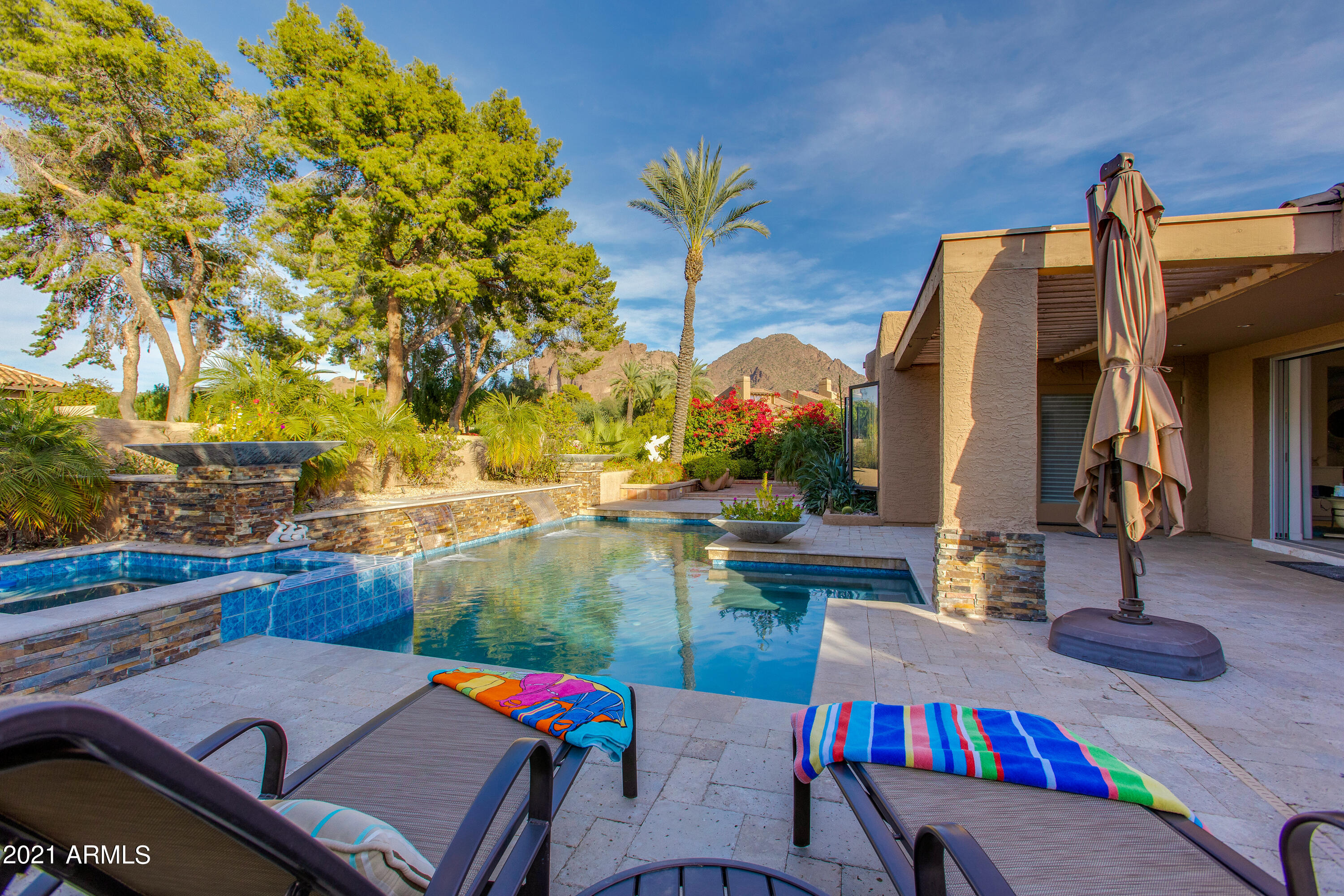 4430 East Camelback Road, Unit 41 Phoenix, AZ 85018 - Photo 16 of 24 Mtn. Views w/ Pool & Spa