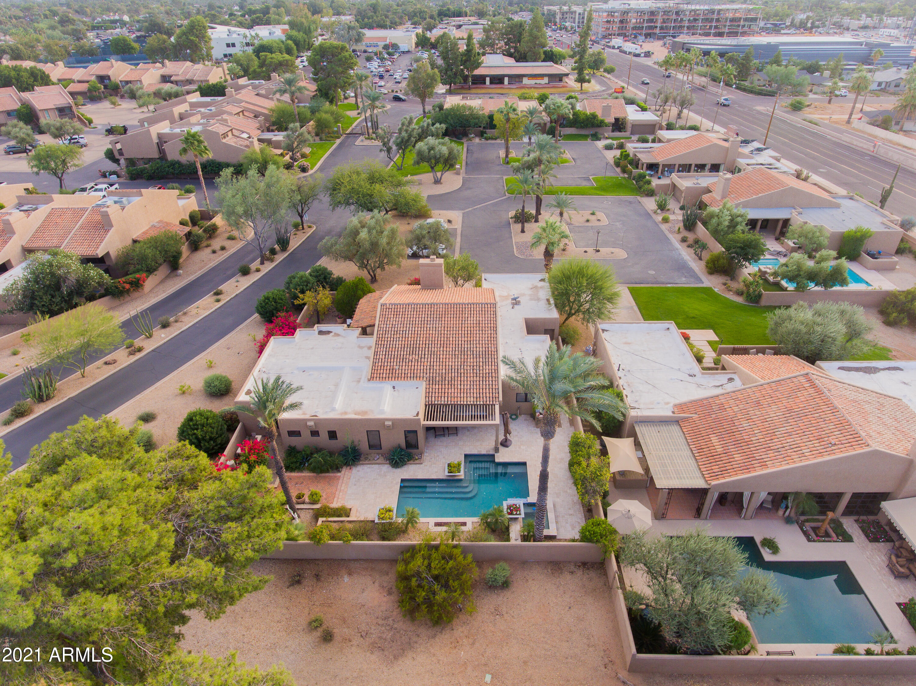 4430 East Camelback Road, Unit 41 Phoenix, AZ 85018 - Photo 23 of 24 Drone