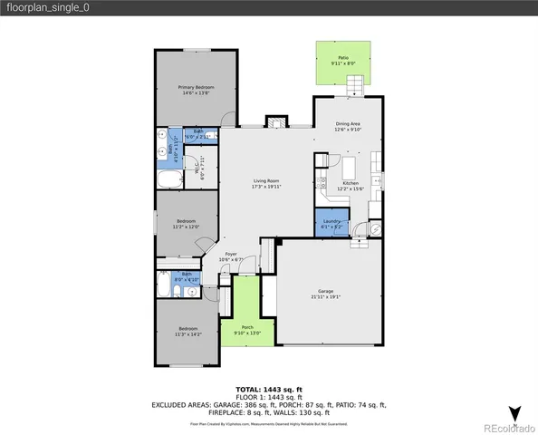 $399,900 | 1155 Legend Oak Drive, Fountain, CO 80817