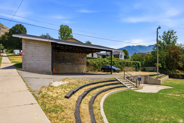 120 North 1230 E Street Springville, UT 84663 - Photo 40 of 60 Concrete block structure with a covered parking area