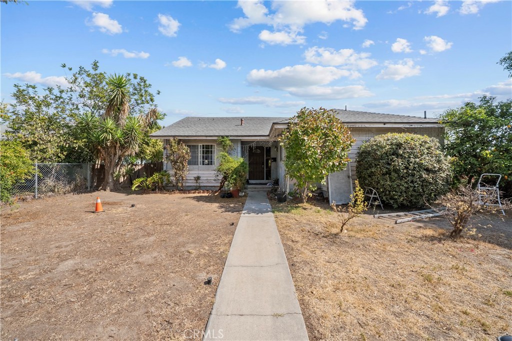 a building with trees in front of it