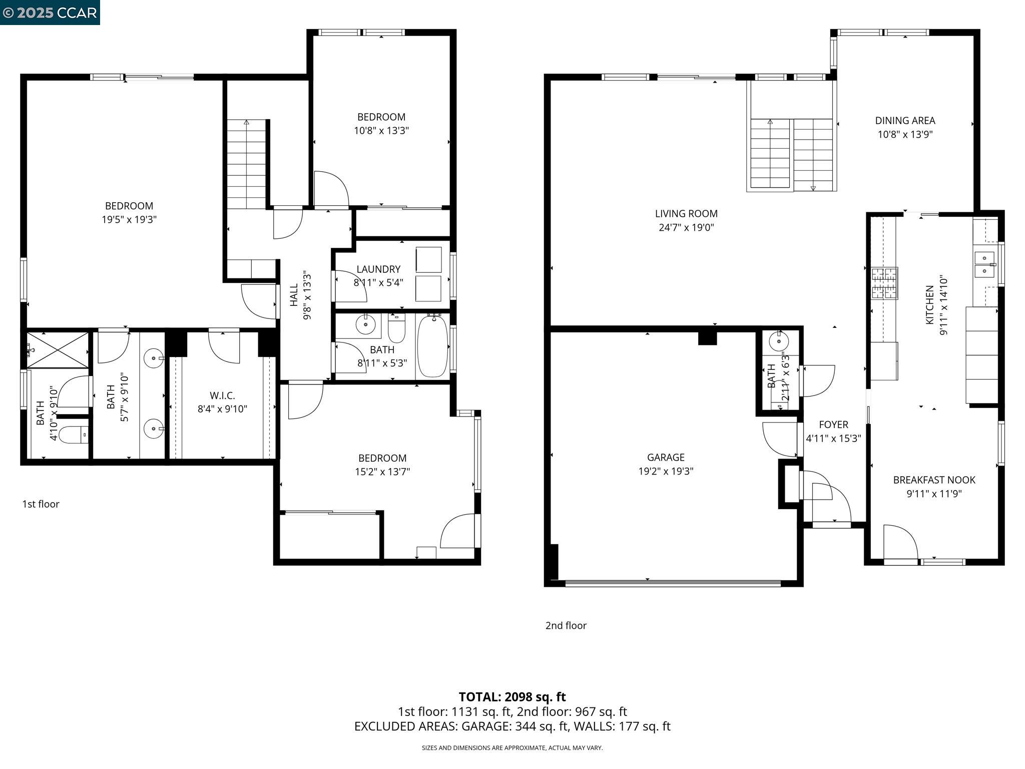 1383 Alvarado Road Berkeley, CA 94705 - Photo 47 of 47 a picture of a floor plan