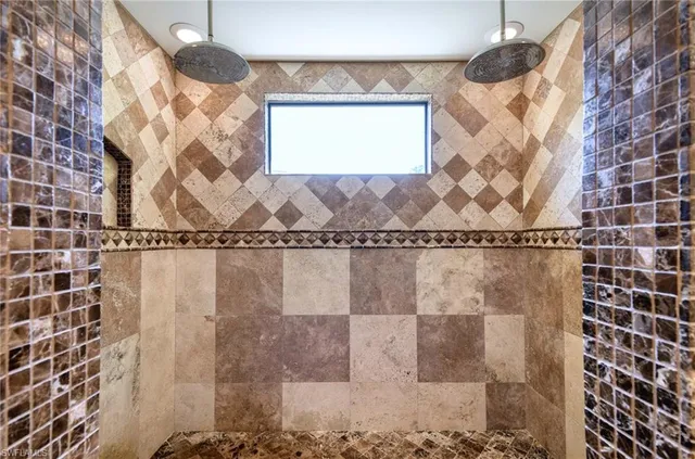 a living room with furniture and window