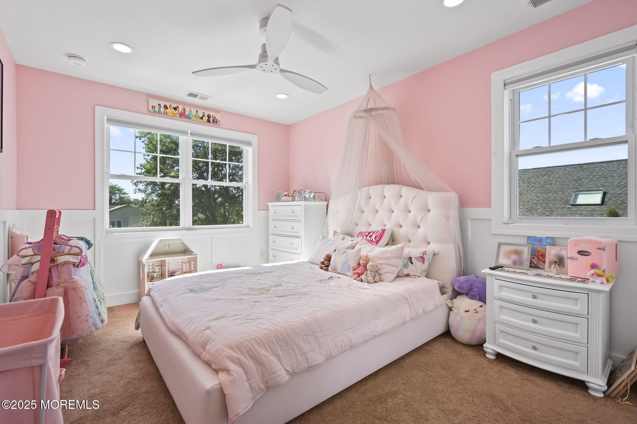 128 1st Street Keyport, NJ 07735 - Photo 13 of 38 a bedroom with a bed and wooden floor