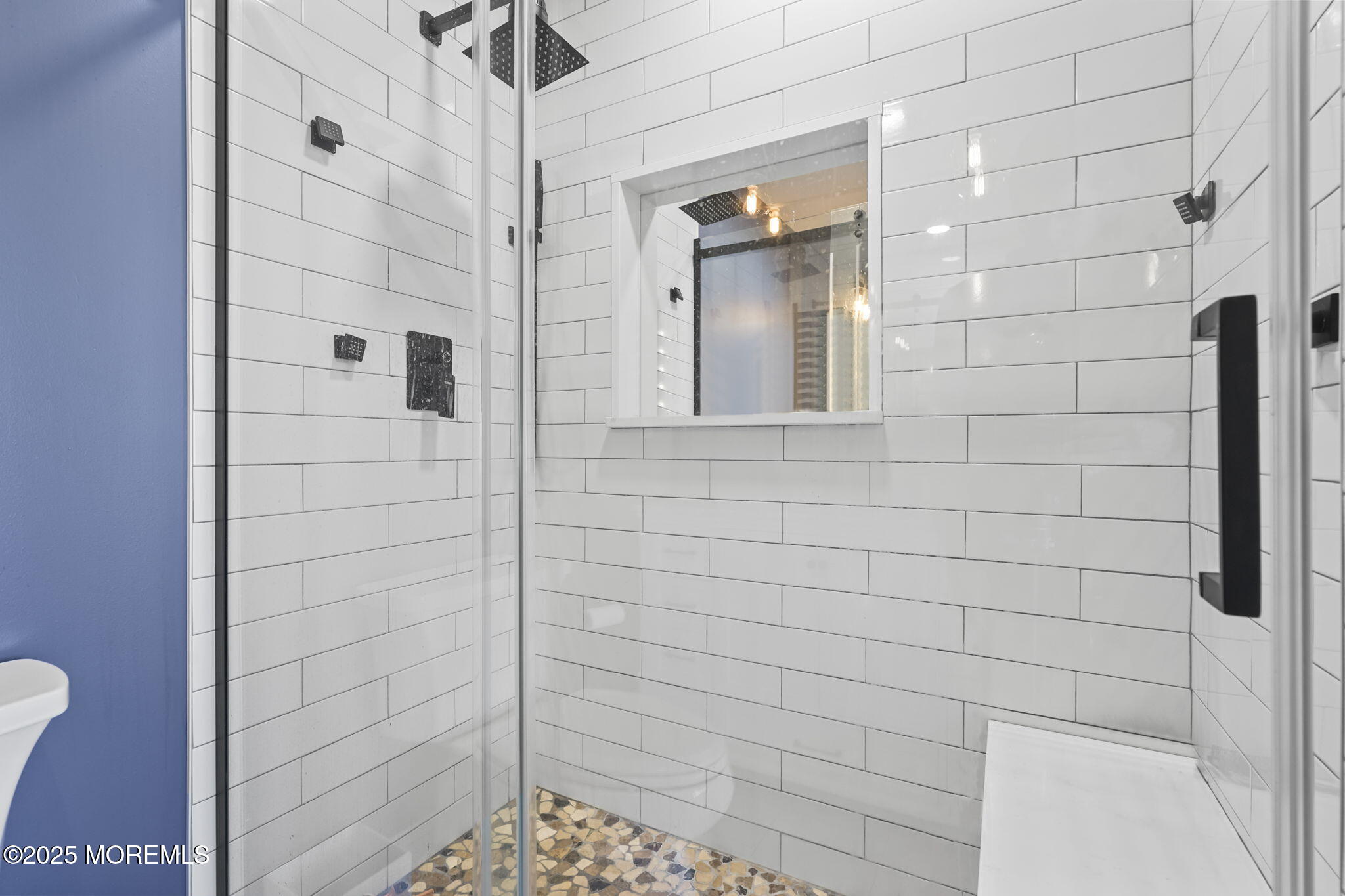 128 1st Street Keyport, NJ 07735 - Photo 23 of 38 a bathroom with a shower