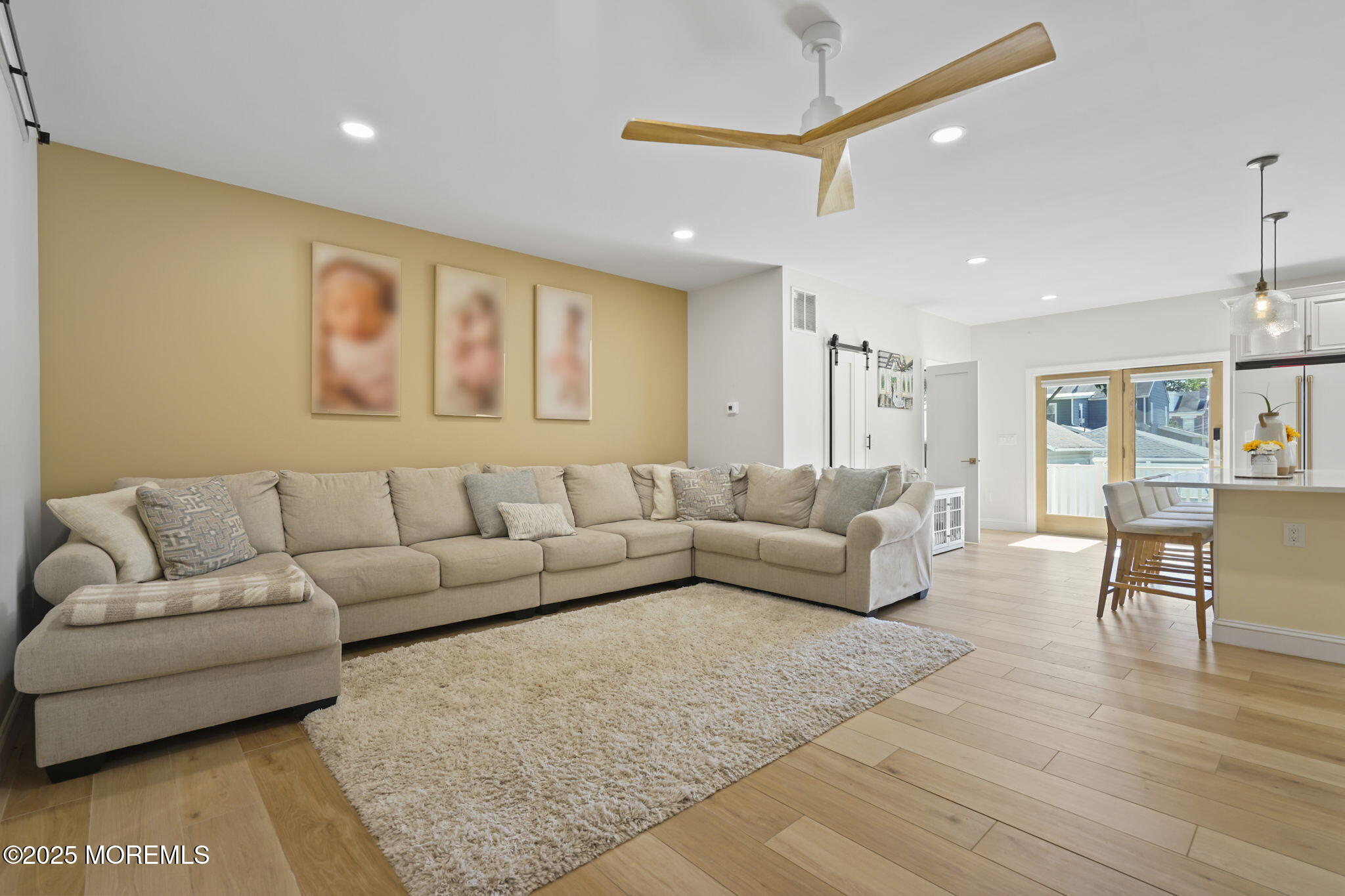 128 1st Street Keyport, NJ 07735 - Photo 9 of 38 a living room with furniture and a wooden floor