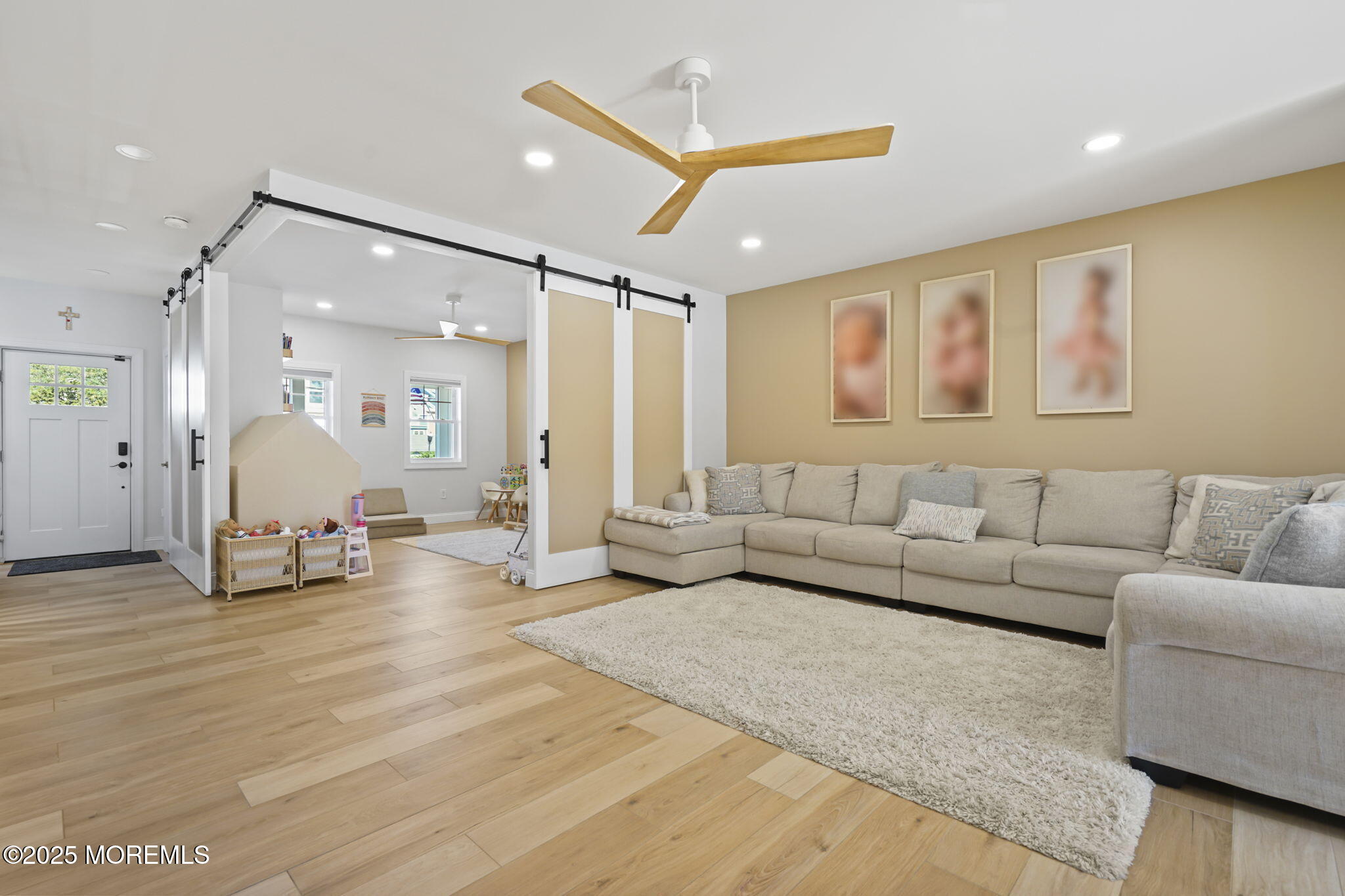 128 1st Street Keyport, NJ 07735 - Photo 10 of 38 a living room with furniture and a large window