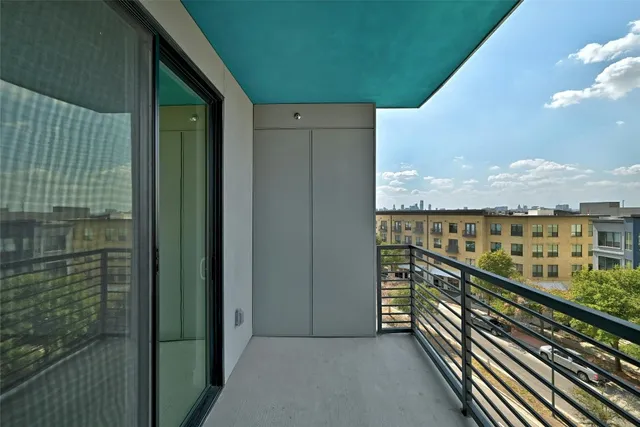 a front view of a building