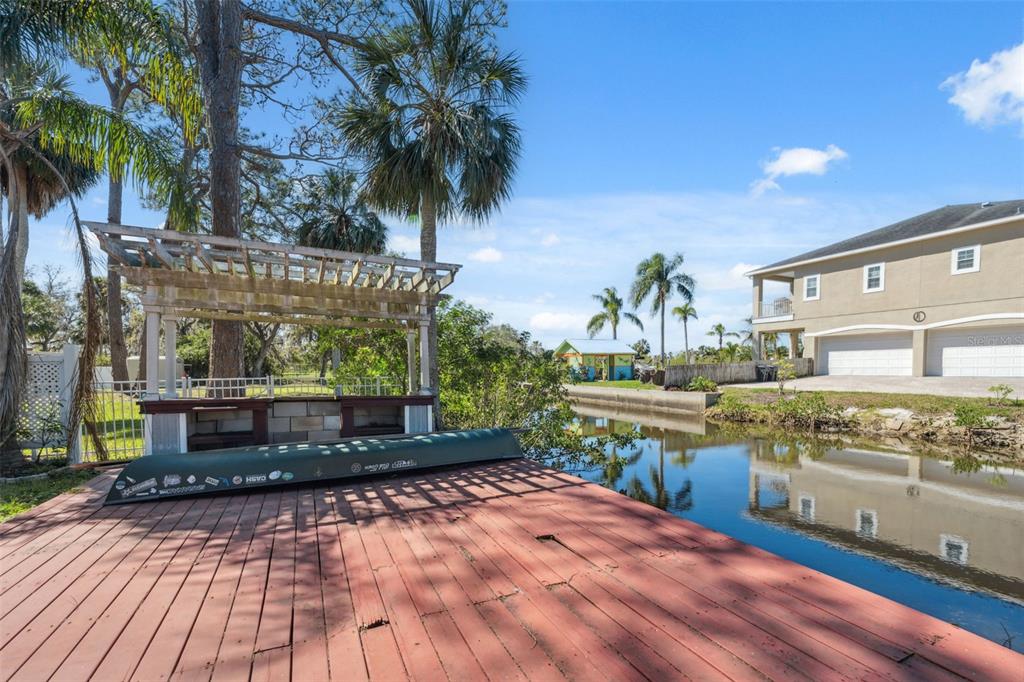 5442 Miles Boulevard Port Richey, FL 34668 - Photo 33 of 45 Dock Entertainment Area