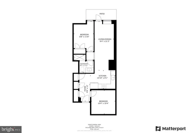 $2,500 | 2134 Wisconsin Avenue Northwest, Unit 1, Washington, DC 20007