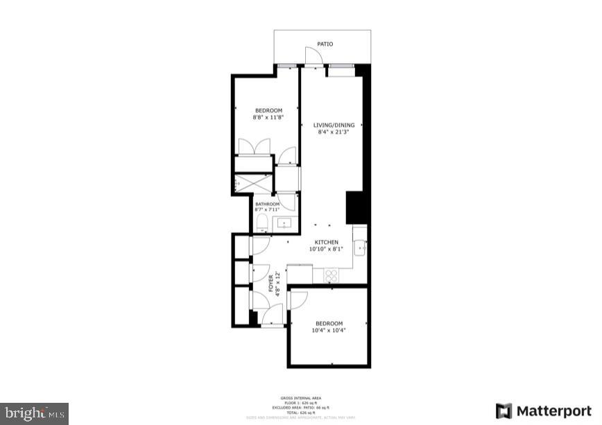 2134 Wisconsin Avenue Northwest, Unit 1 Washington, DC 20007 - Photo 32 of 32 a picture of floor plan