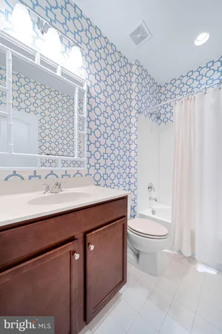 a view of a lake with a big yard