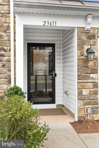 a front view of a building