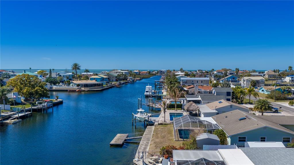 3344 Gulfview Drive Hernando Beach, FL 34607 - Photo 24 of 70 an aerial view of a building with ocean view