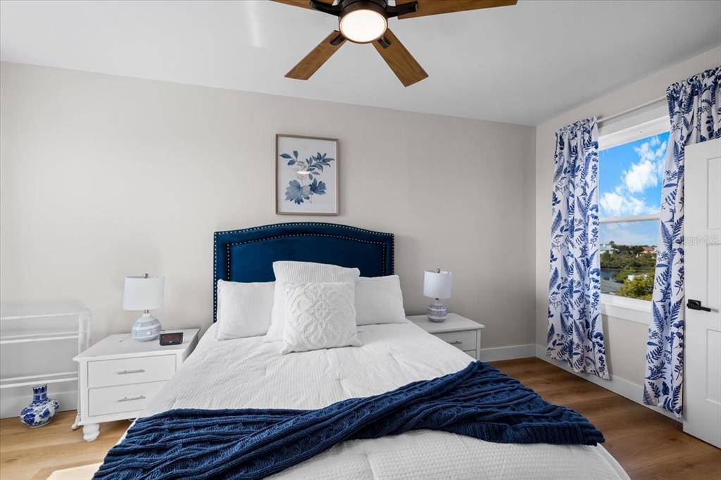 3344 Gulfview Drive Hernando Beach, FL 34607 - Photo 56 of 70 a bedroom with a bed and a window