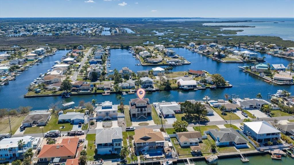3344 Gulfview Drive Hernando Beach, FL 34607 - Photo 67 of 70 an aerial view of a city