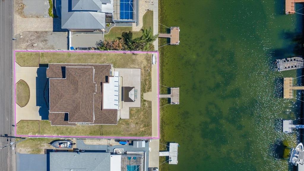 3344 Gulfview Drive Hernando Beach, FL 34607 - Photo 10 of 70 an aerial view of residential houses with outdoor space and street view