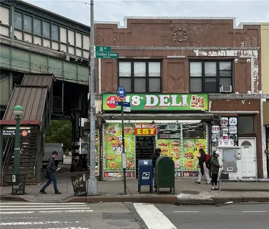 a view of street with shops