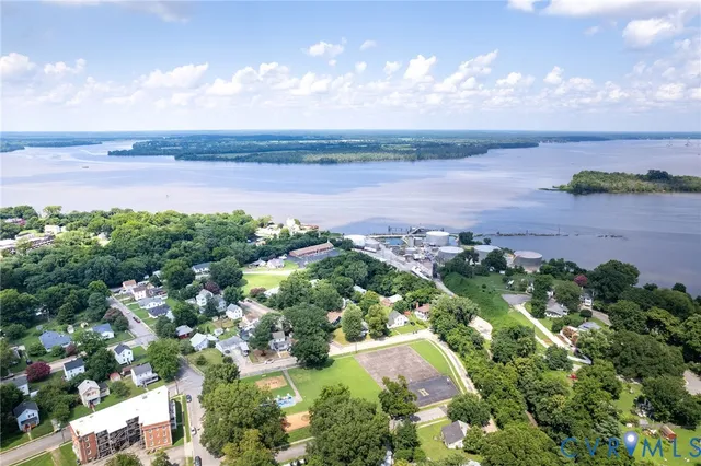 a view of lake with outdoor space