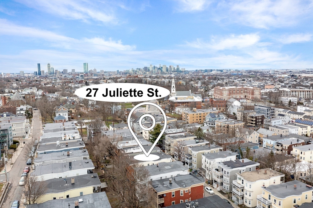 27 Juliette Street Boston, MA 02122 - Photo 37 of 37 an aerial view of a city