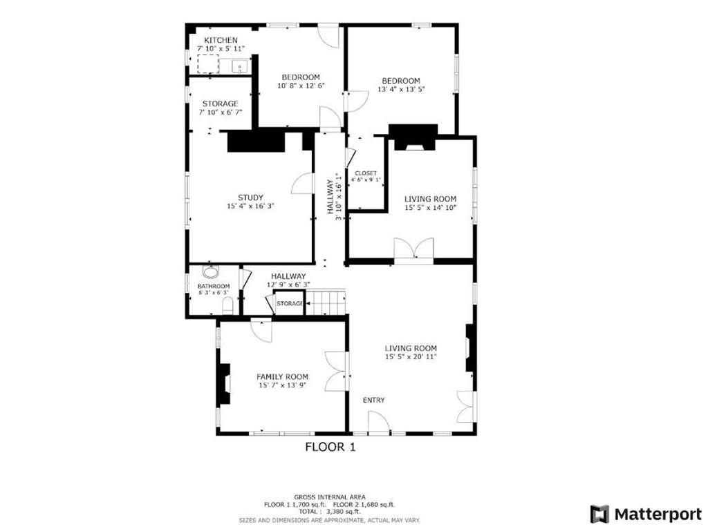 338 North Broad Street Monroe, GA 30655 - Photo 52 of 67 a picture of a floor plan