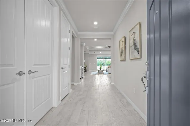 a workspace with furniture window and wooden floor