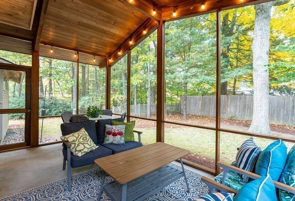 12 Rice Spring Lane Wayland, MA 01778 - Photo 22 of 37 a living room with furniture and a floor to ceiling window