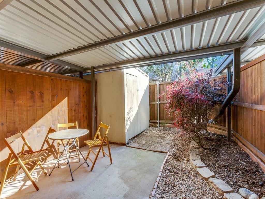 516 Cedar Elm Lane Allen, TX 75002 - Photo 12 of 13 Back covered patio and updated wood fence