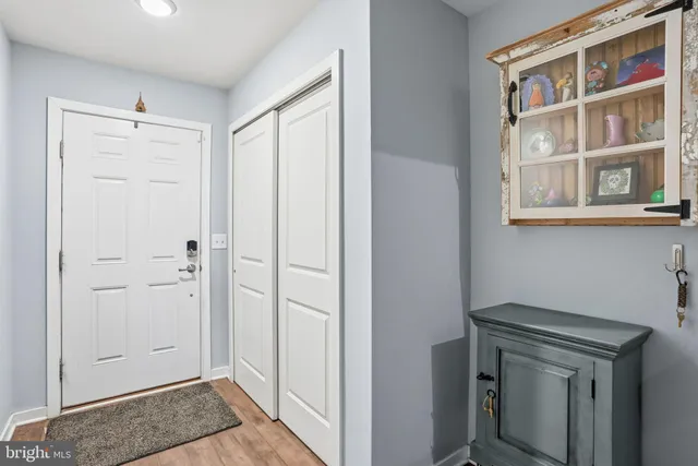 a view of walk in closet