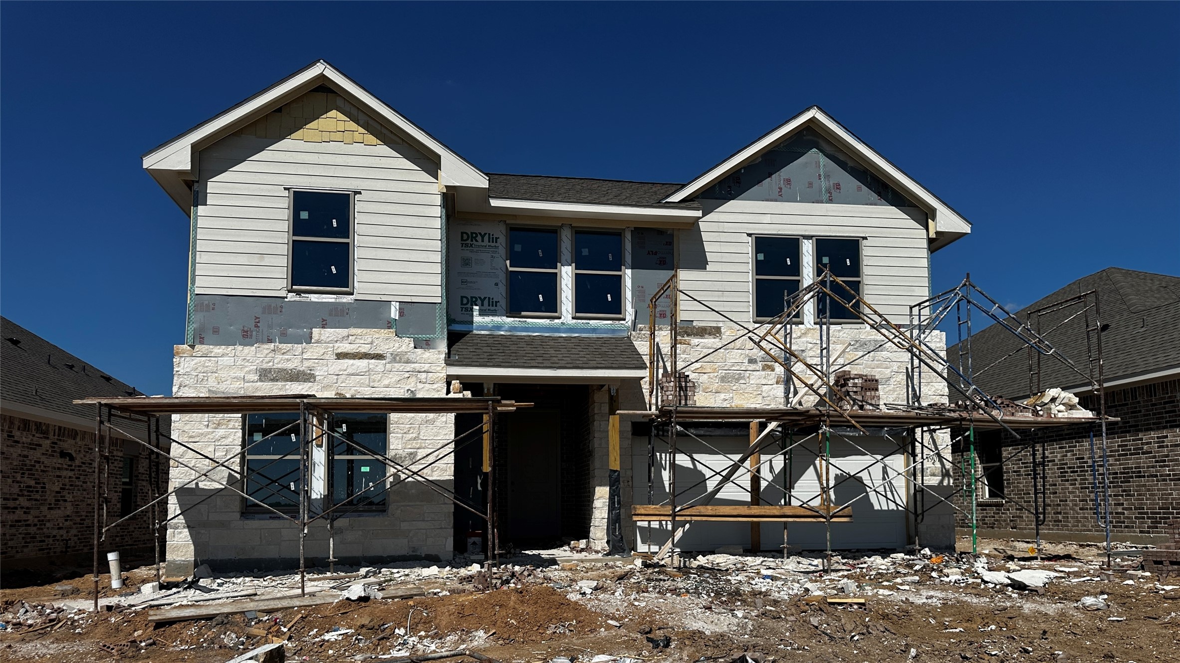 1907 Stargazer Lane Angleton, TX 77515 - Photo 9 of 16 a front view of a house with a yard