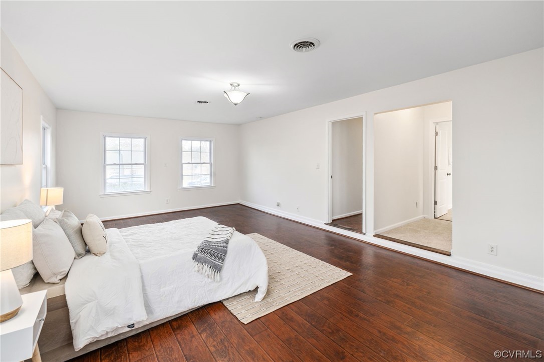 3612 Chesdin Boulevard Sutherland, VA 23885 - Photo 25 of 44 a view of a bedroom with wooden floor and window